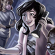 Part of the cover art for Bubblegumshoe.